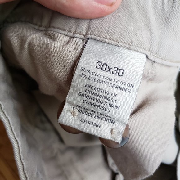Denver Hayes Khakis | Tan, Classic Fit - Picture 5 of 5